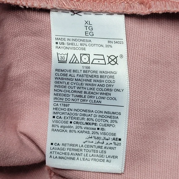 Old Navy NWT Tie-Belt Utility Canvas Jumpsuit Size Xl. - Picture 11 of 15